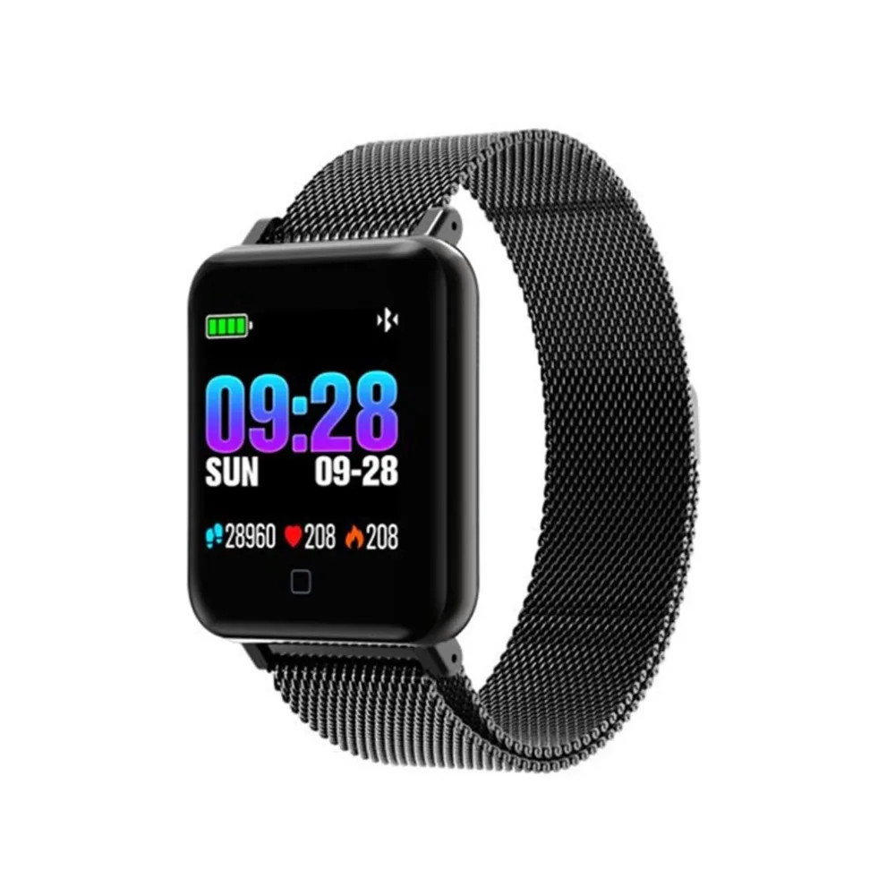 

New Smart Watch M19 Fitness Bracelet IP67 Waterproof Sport Pedometer Heart Rate Monitor Wristwatch Health Tracker Watch