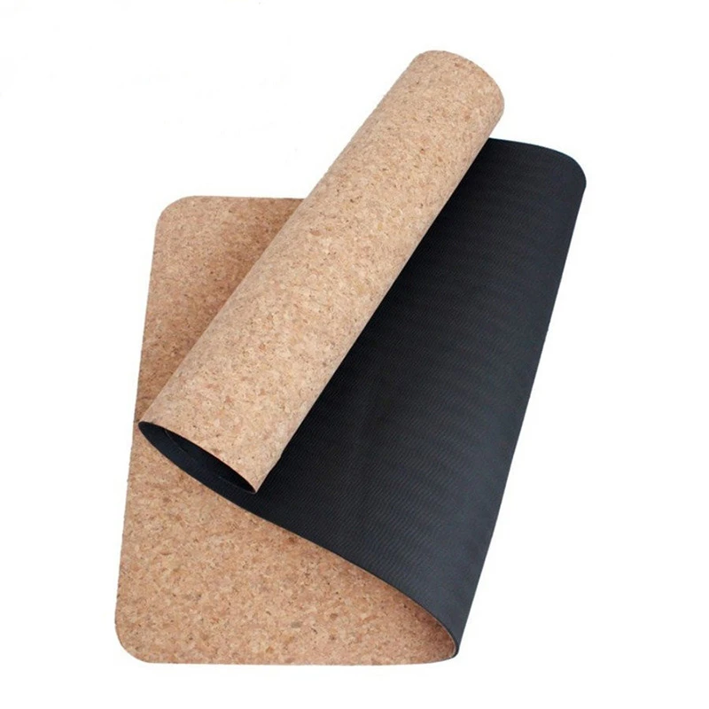 natural cork yoga mat