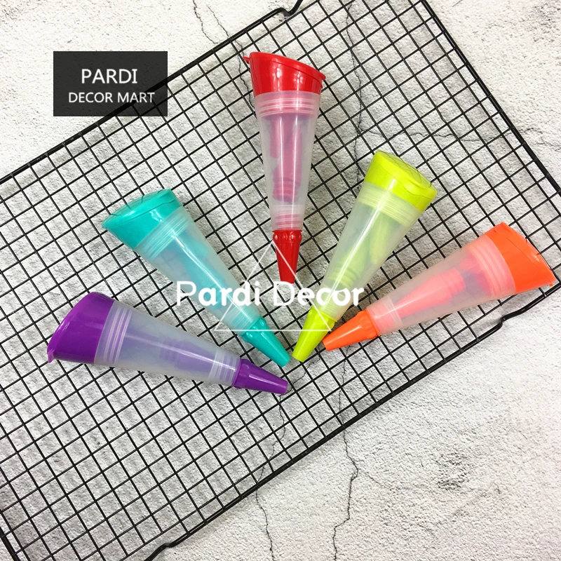 

Silicone colorful Nozzle for cakes functional Piping tools cupcake cream piping tools 1pc/lot