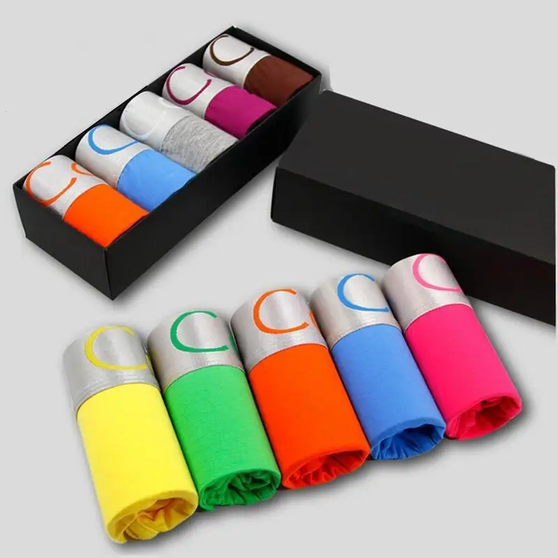 New-Boxer-Short-10-Pcs-Underwear-Soft-Boxer-Homme-Cotton-Boxer-Men-Solid-Color-Boxershorts-Men