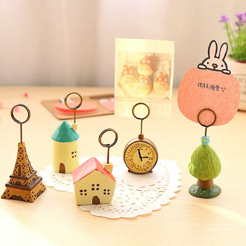 1 шт. милый Настольный держатель для записей|holder candle|holder dataholder toilet |