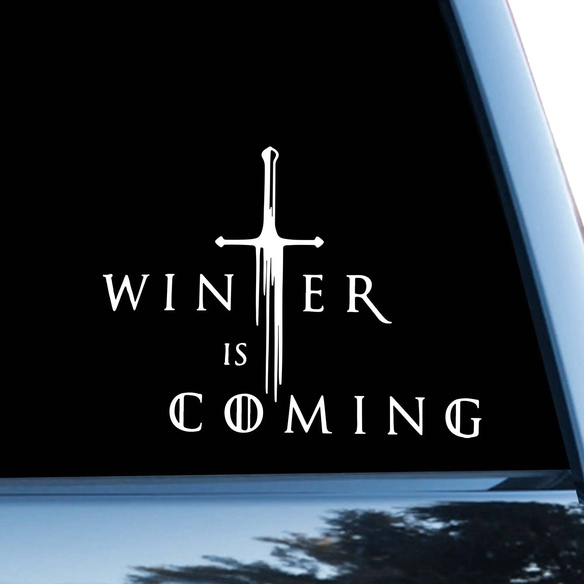 15cm WINER IS COMING Reflective Funy Car Accessories Design Fashion Sticker Vinyl Laptop Decorative Stickers | Автомобили и