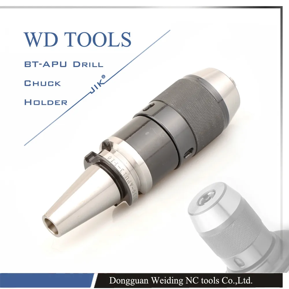 JIK Brand BT/APU keyless drill chuck with high precision 0.05mm good quality tool holder |