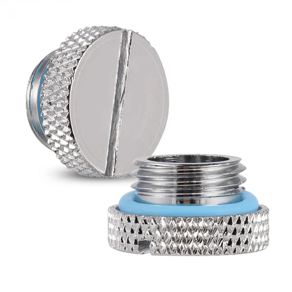 1pc G1//4 Thread Stopper Stop Plug for PC Water Cooling Tank Radiator Reservoir