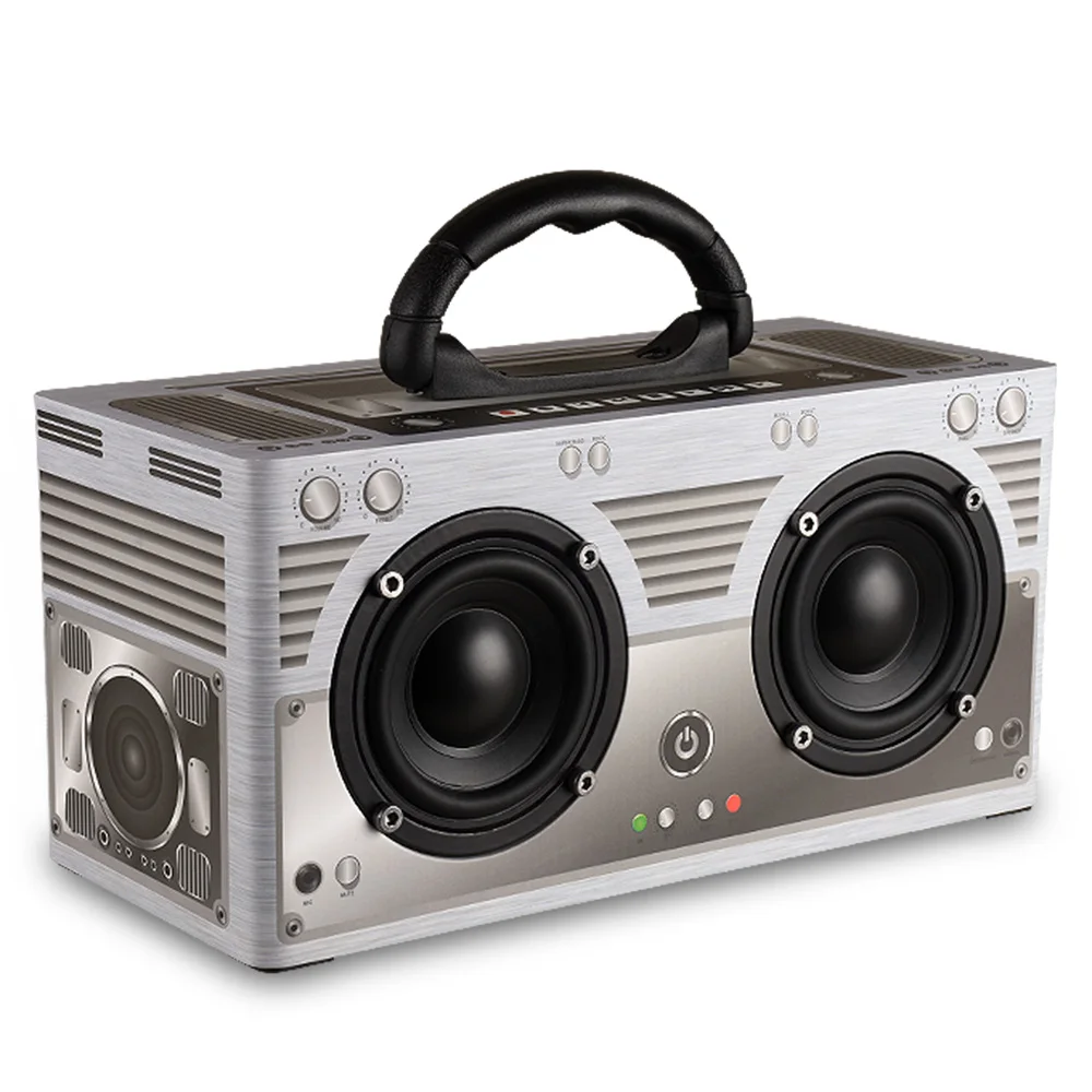 Беспроводная Bluetooth Колонка W9 4 2 BT Aux 3 5 мм FM супербасовая звуковая панель
