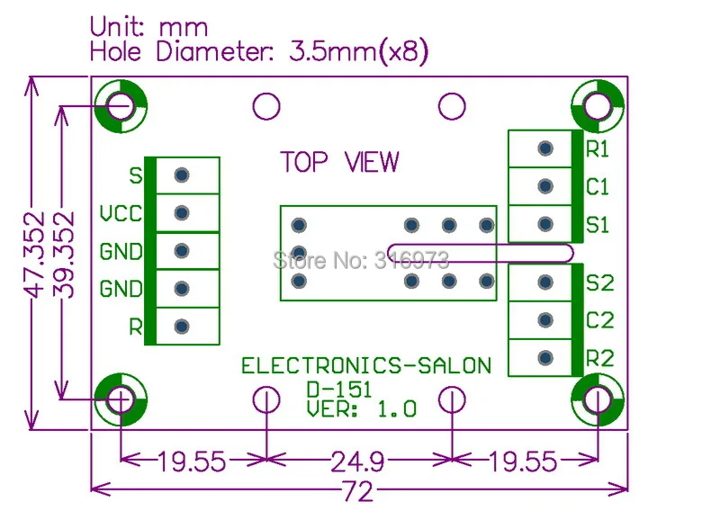 Модуль реле мощности DPDT 8 а Bistable/фиксация катушка 12 в постоянного тока Tyco RT424F12|tyco