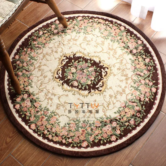 Europe type circular carpet Study of the sitting room the bedroom mat