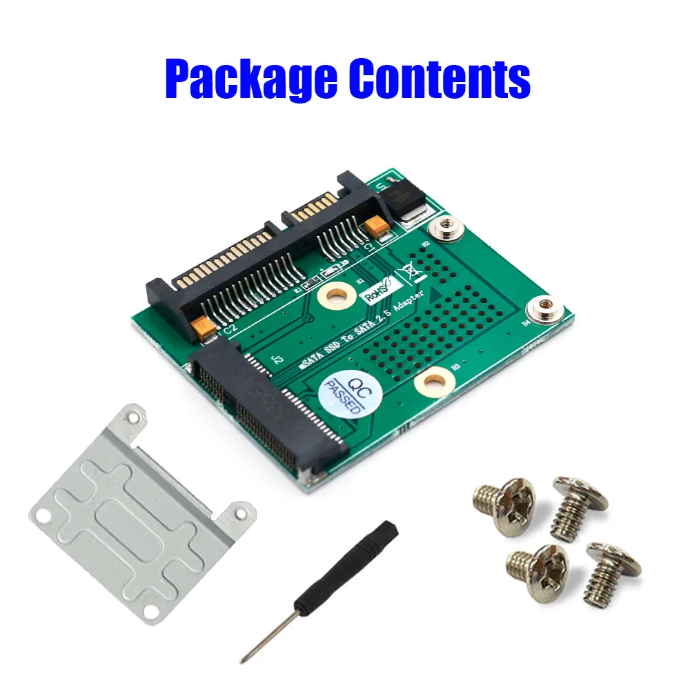 mSATA SSD to SATA 2.5\