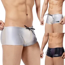 Летние модные мужские дышащие однотонные Черные Серые плавки, брюки, мигающие плавки, пляжные шорты, облегающие плавки, нижнее белье из нейлона