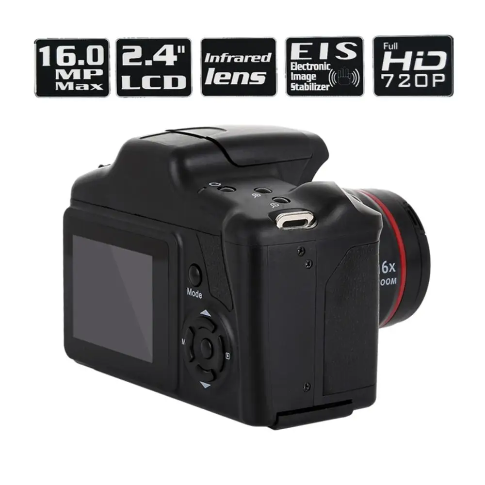 2 4 ''HD 1080P SLR Камера CMOS сухая батарея домашняя телефото цифровая камера
