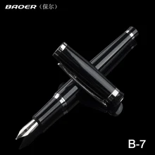 Baoer 508 черный авторучка 0.5 Перо Чернила ручки для каллиграфии или рисунок подарок канцелярские чернилами