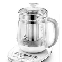 Электрический чайник термо-поднятие горшок полностью автоматический утолщенное стекло электрический кипячение воды Многофункциональная Защита от перегрева