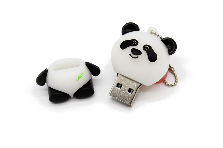 Текстовый мне мультфильм животное usb флэш-накопитель мини прекрасный панда ручка диск специальный подарок мультфильм