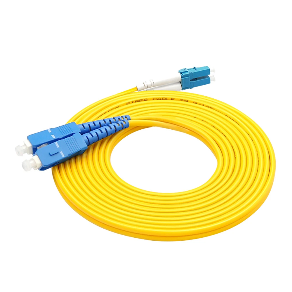 FidgetFidget Optic Cable Patch Cord Jumper in 3M LC-ST Duplex 9 125 SM Fiber FidgetFidget Optic Cable Patch Cord Jumper in 3M LC-ST Duplex 9 125 SM Fiber