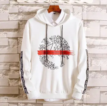 

FOLOBE 2020 Autumn Hoodie Print Men Hoodies Sweatshirt Thicken Pullover Sweatshirt Men Sportswear Clothes Hooded EL09
