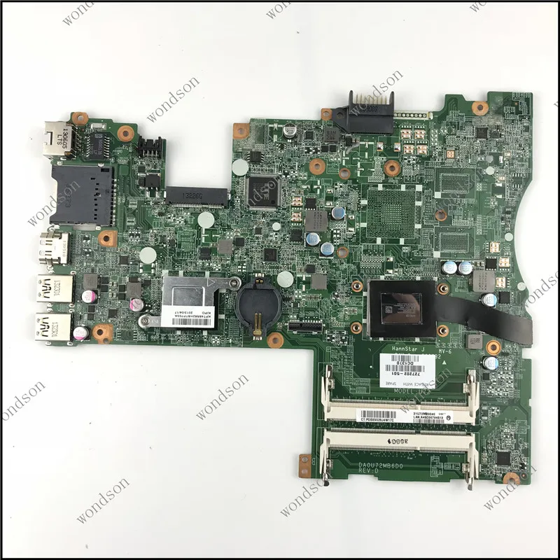 

Free Shipping For HP 14-F Laptop Motherboard 727202-001 727202-501 727202-601 / 100% tested