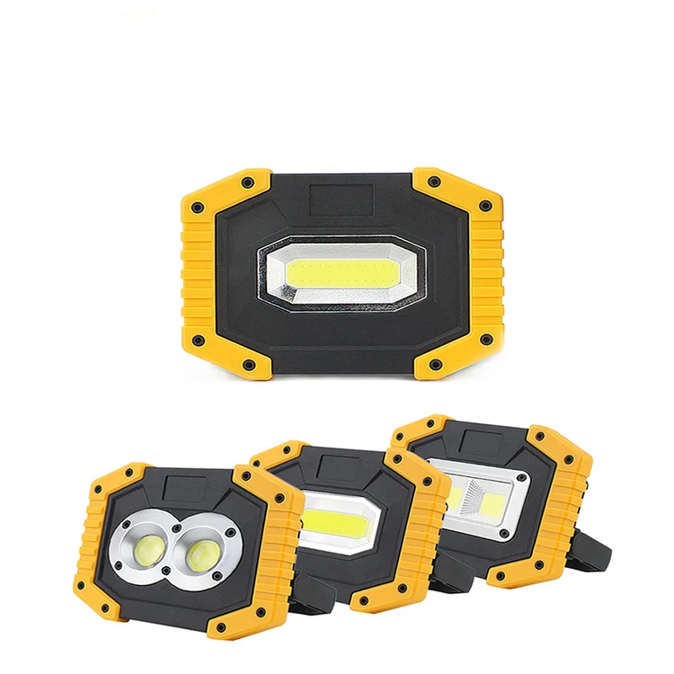 

Portable Led Light Rechargeable 18650 Battery Led Portable Spotlight 5V 20W Flood Light for Hunting Camping Outdoor Lighting