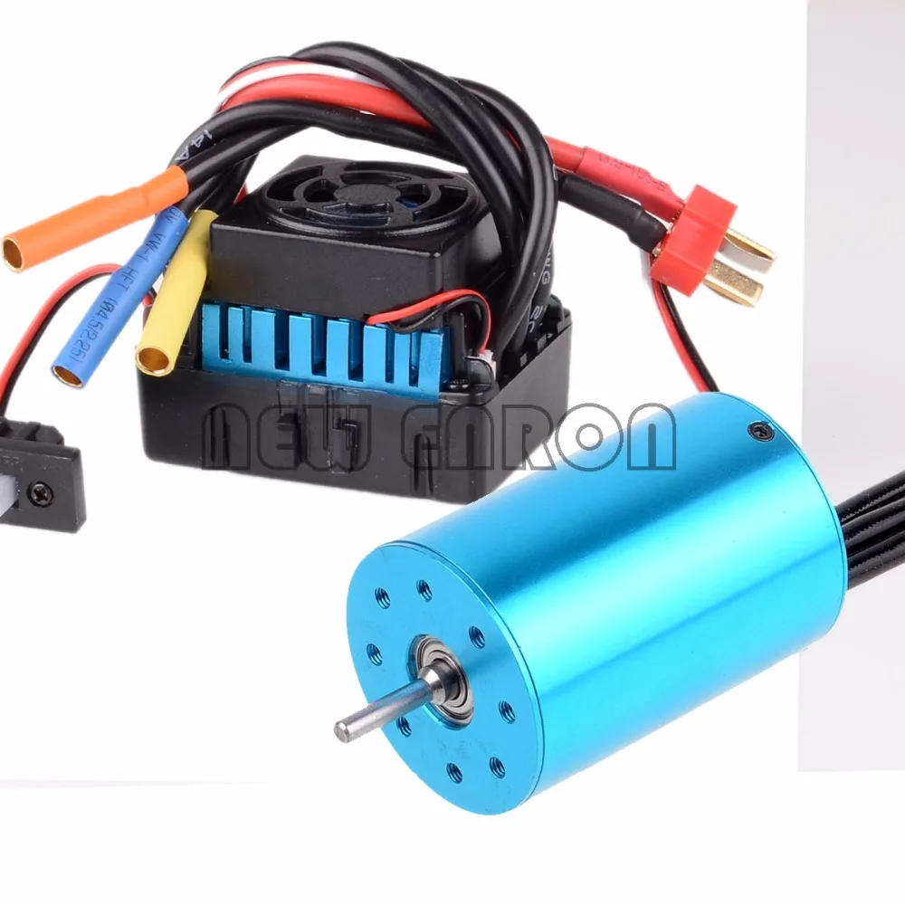 

NEW ENRON 1:10 Brushless ESC 60A 37017 (03307) Motor 3300KV 03302 107051 Lipo RC S10(60A)-107051B For HSP 1/10