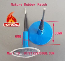 5pcs+1pcs free Mushroom Plug Tire Repair cold Patch For Vehicle 36*6mm Tubeless Tyre repair plug patch /tyre cold repair patch