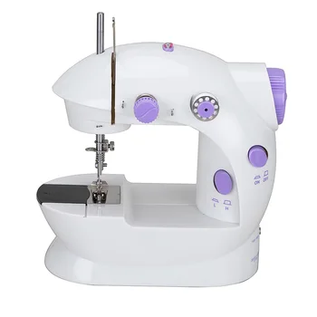

Mini Electric Sewing Machine for Home Hand Machine To Sew 110/220V Speed Adjustment with Light Handheld Sewing Machine