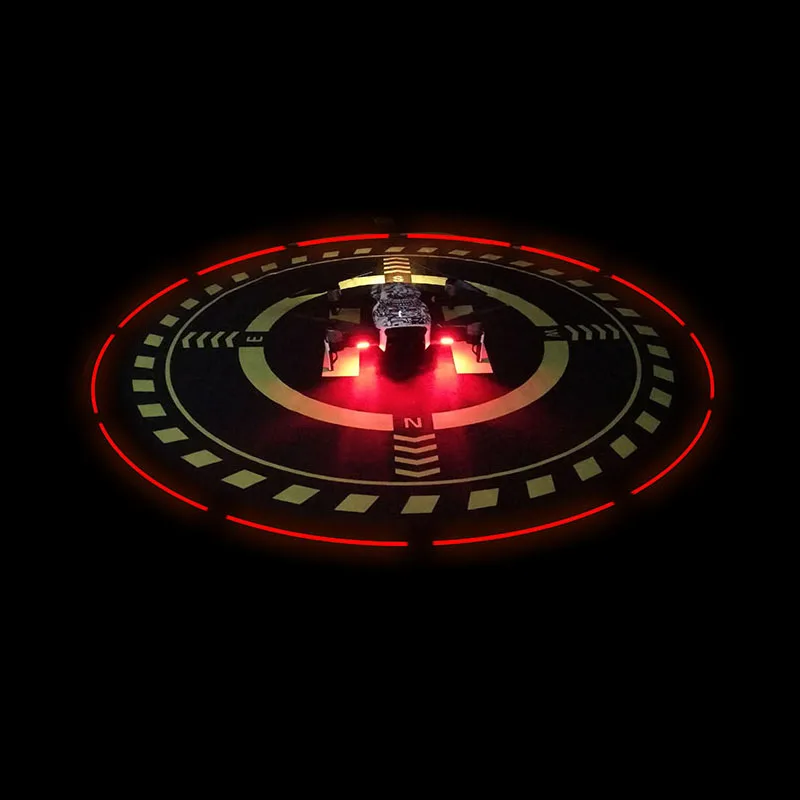 70cm Parking apron LED light Drone Landing Protective pad for For DJI Mavic 2 Zoom/Pro/Mavic Pro air SPARK P3 4 Parrot