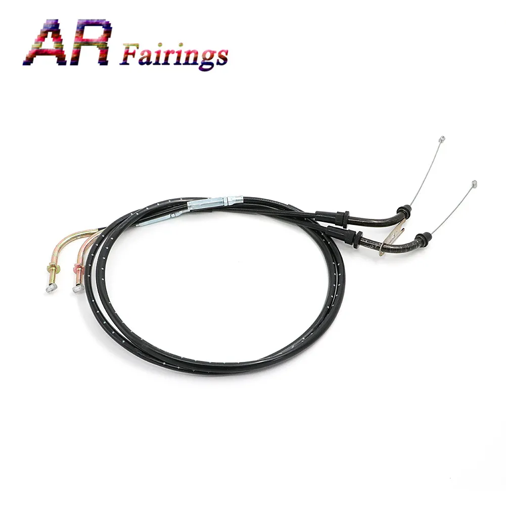 

2 Piece Motorcycle Throttle Oil Cables Line Wires Accelerator For Kawasaki VN 800 VN800 Vulcan 1995- 2006 1996 1997 1998 1999