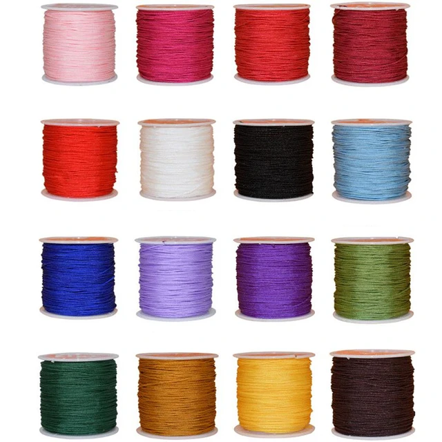 1roll Nylon String For Bracelets, Beading, Necklaces, Macrame