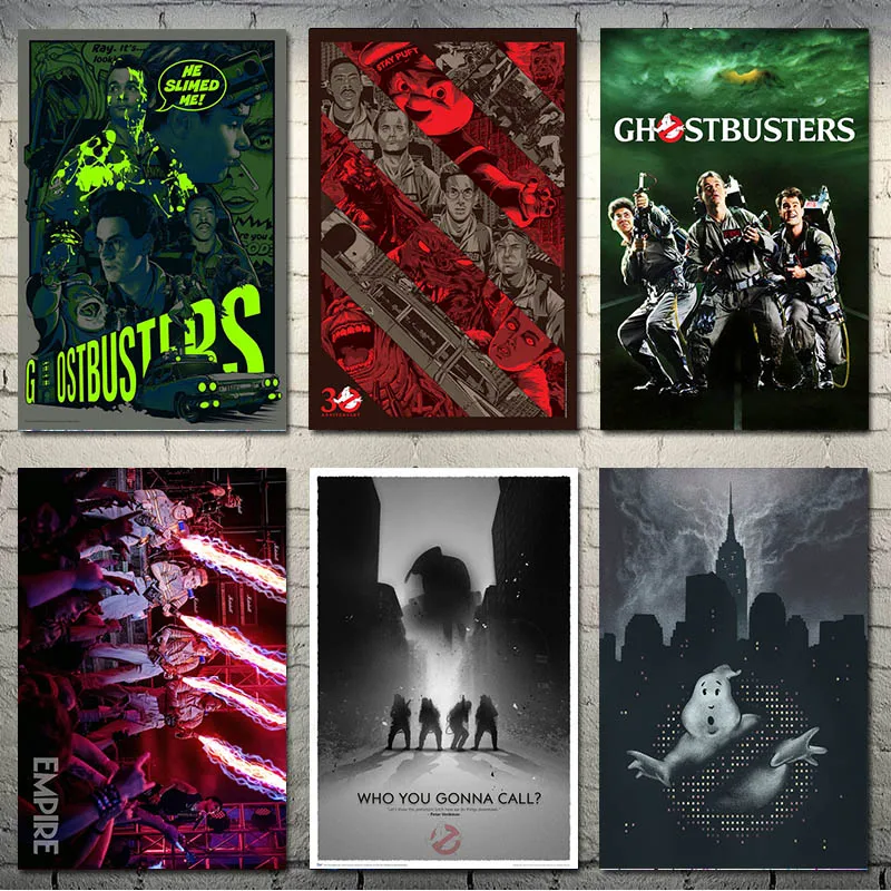 Ghostbusters горячий фильм Искусство Шелковый Холст плакат 13x20 24x36 дюймов картина для