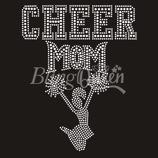 Blingqueen 25 шт./лот Корейская имитация горного хрусталя надпись Cheer MOM дизайн