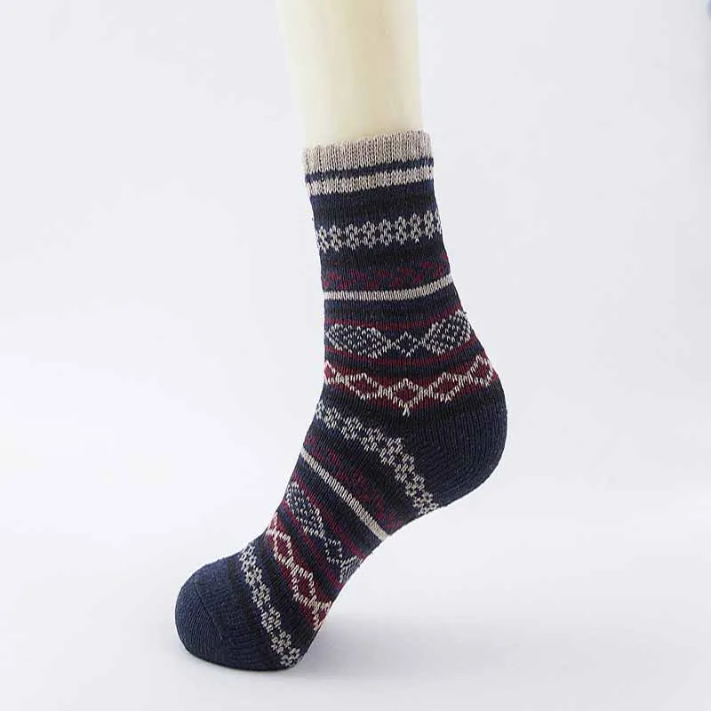 [EIOISAPRA] Повседневные носки в стиле ретро удобные теплые дышащие впитывающие носки мужские Цветные Разноцветные Лоскутные