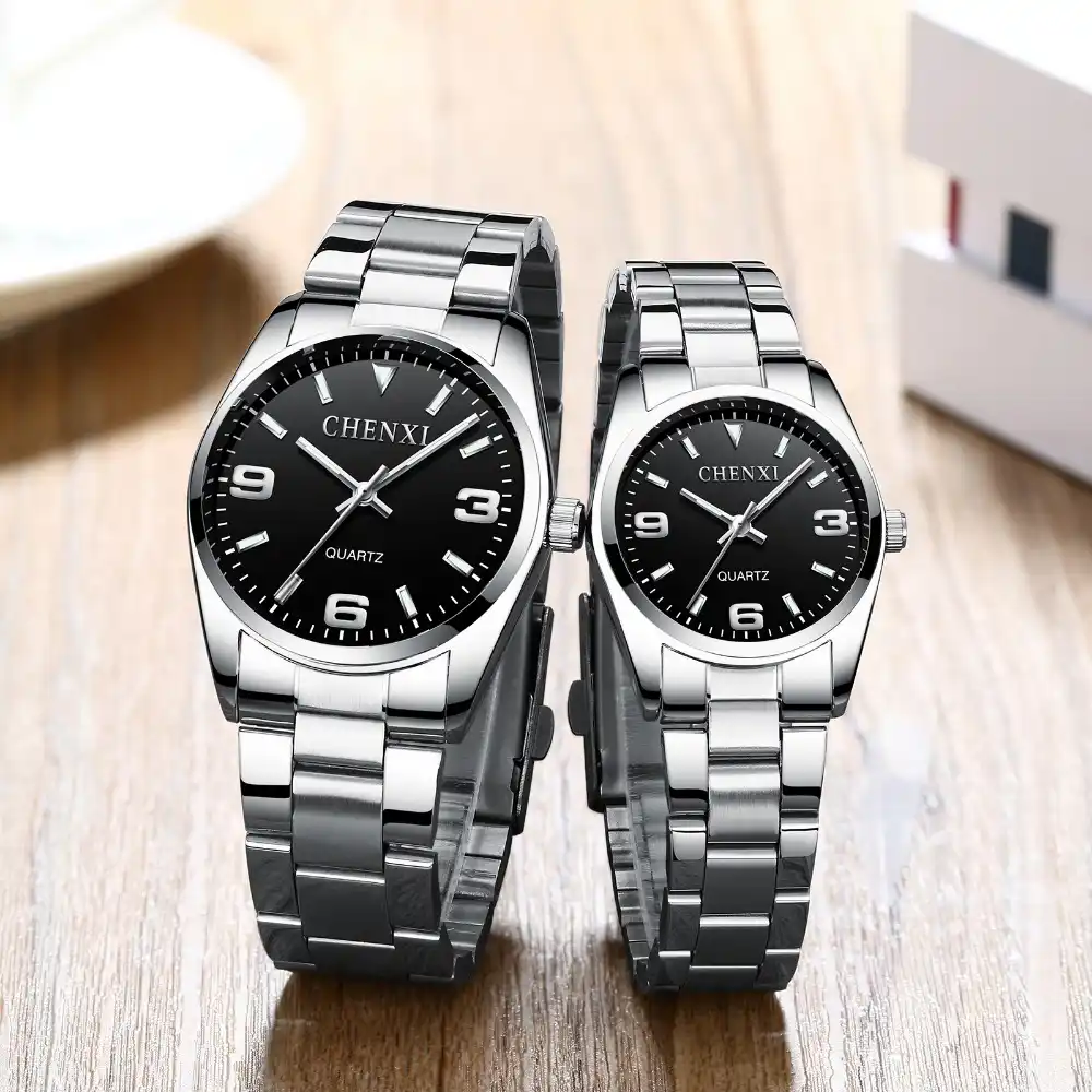 Chenxi Montre De Luxe Pour Couple Hommes Et Femmes Cadeau Saint Valentin Horloge Pour Couple Montre Bracelet Etanche Reloj Mujer Hombre Aliexpress