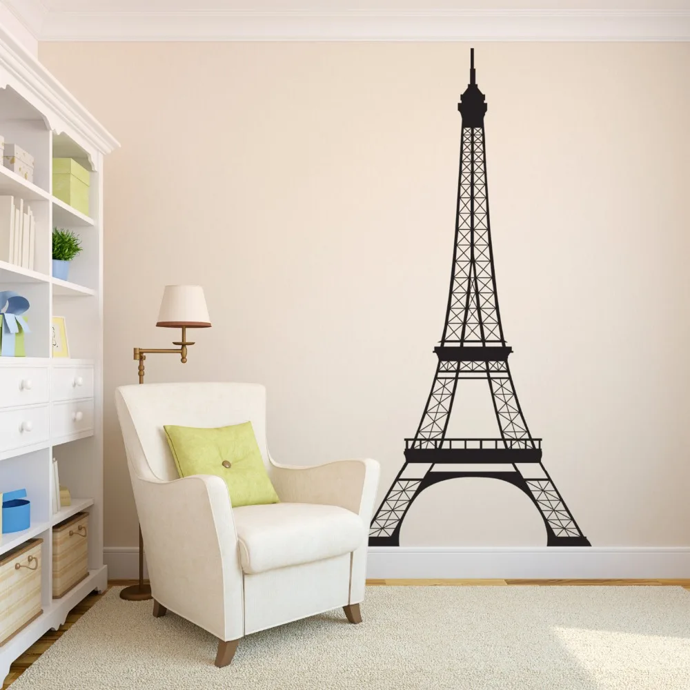 Eiffel Tower Childrens Wall Art Nursery Decor Wall Stickers Paris Theme