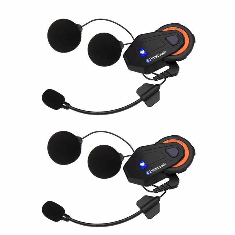 Гарнитура для мотоциклетного шлема FreedConn T Max Bluetooth гарнитура 6 водителей Hi Fi 2
