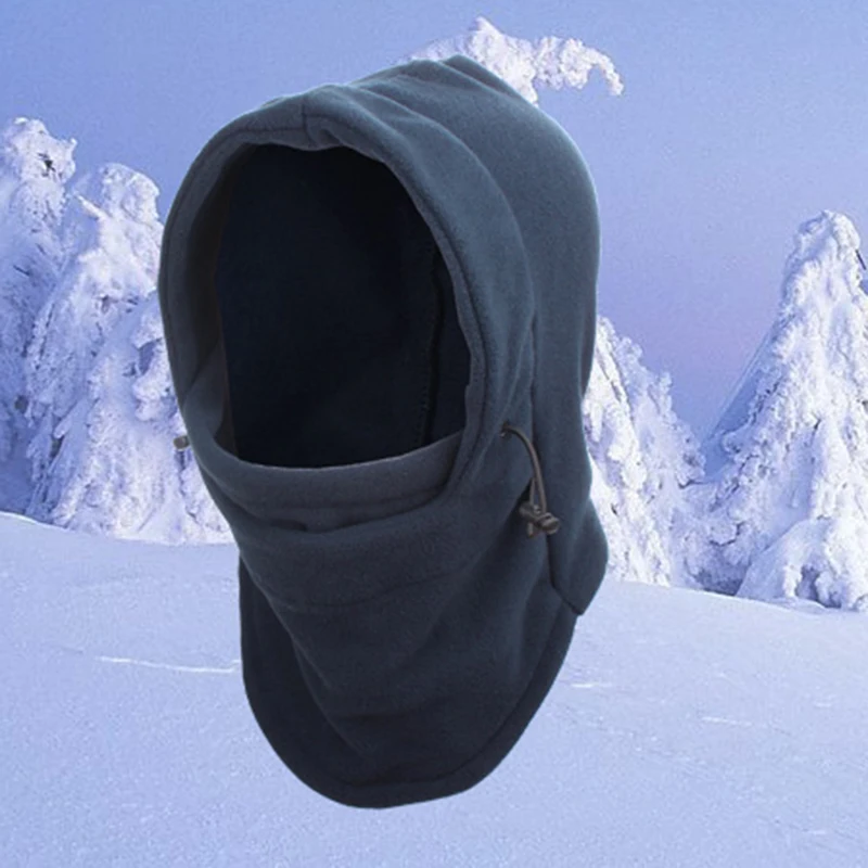 Зимние теплые флисовые шапочки шапка мужская бандана грелка Балаклава маска для лица женская спортивная велосипедная лицо в маске шарф для пешего туризма шапка