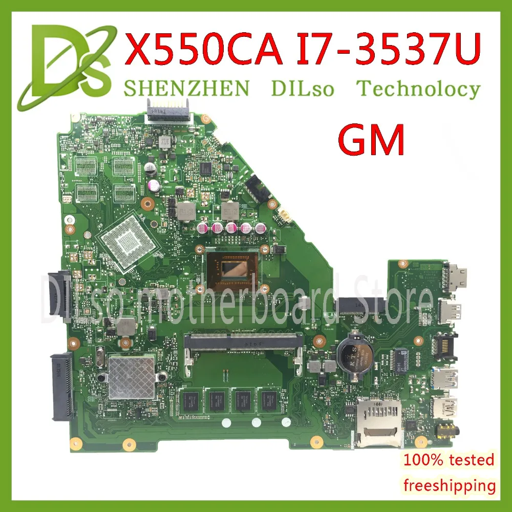 KEFU X550CA For ASUS X550 X550C X550CA X550CL Laptop motherboard X550CA mainboard I7-CPU GM 100% WORK Test original motherboard KEFU X550CA For ASUS X550 X550C X550CA X550CL Laptop motherboard X550CA mainboard I7-CPU GM 100% WORK Test original motherboard