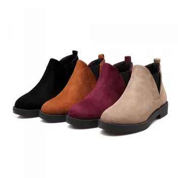 

2017 Botas Mujer Shoes Woman Fashion Motocicleta Mulheres Martin Outono Inverno Botas De Couro Boots Femininas Women Boots2072