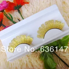 Минимальный заказ$5) кружевные накладные ресницы стиль невесты накладные ресницы