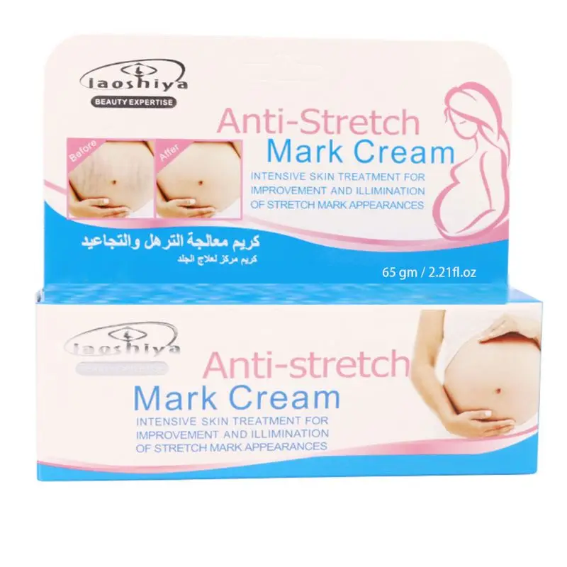 

65g Anti-Stretch Mark Cream Scar Acne Remover Pregnancy Repairing Anti-Wrinkle Treatment Postpartum Body Skin Care Tool