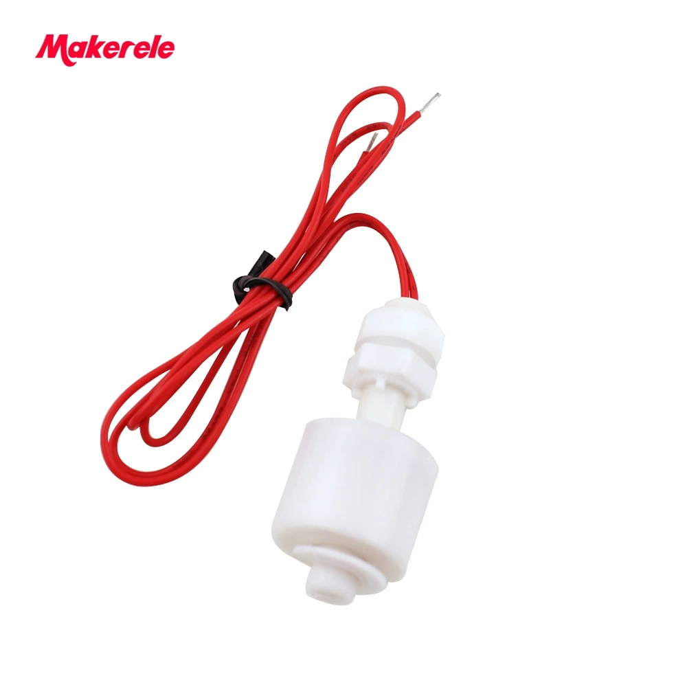 

110/220v PP material Horizontal Float Switch Down 45mm MK-PFS4510 Hollow float switch in sensors Water Level Liquid Sensor