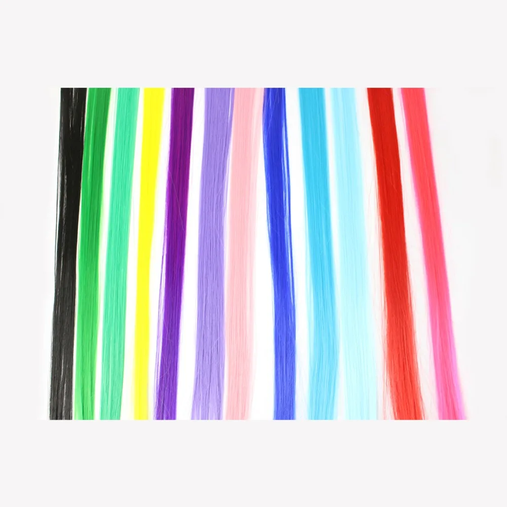 SHENGMEIYUAN Hair Clips In Extensions The Party High Temperatur Fiber