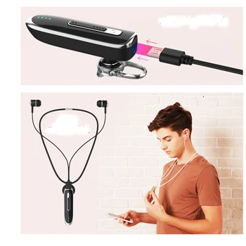 

FOOANG Bluetooth earphones super Long standby 70days Voice control HD sport wireless earphone headphones earbuds stereo headset