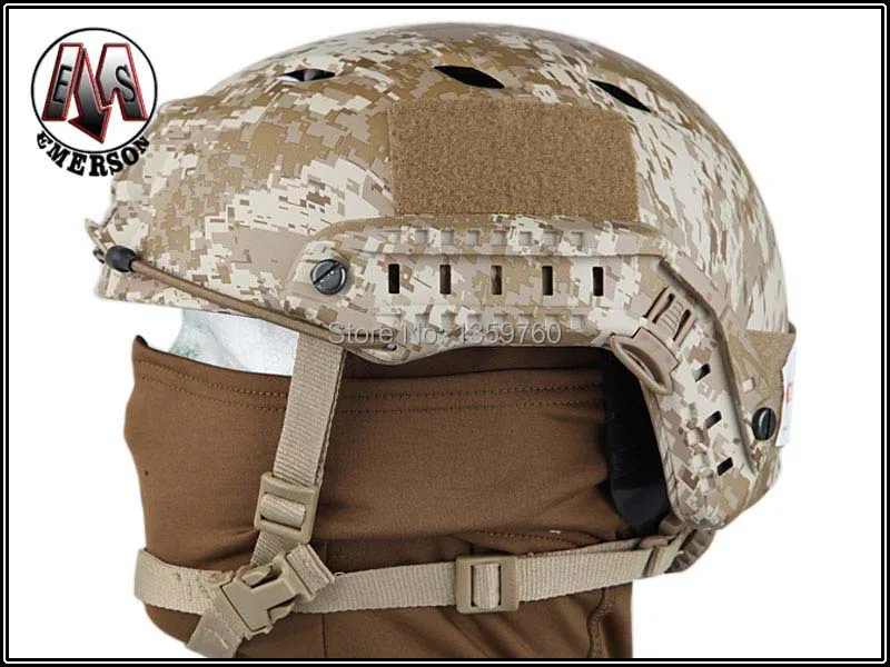 ABS базовый шлем EMERSON Быстрый Шлем BJ TYPE Desert Digital color EM5659E защитный Бесплатная