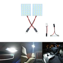 Buy DIY Car modification Auto Interior Reading Lamp LED Bulb LED Panel Light for Fiat Aegea Doblo Panda Corvette c3 c4 c5 c6 c7 Free Shipping