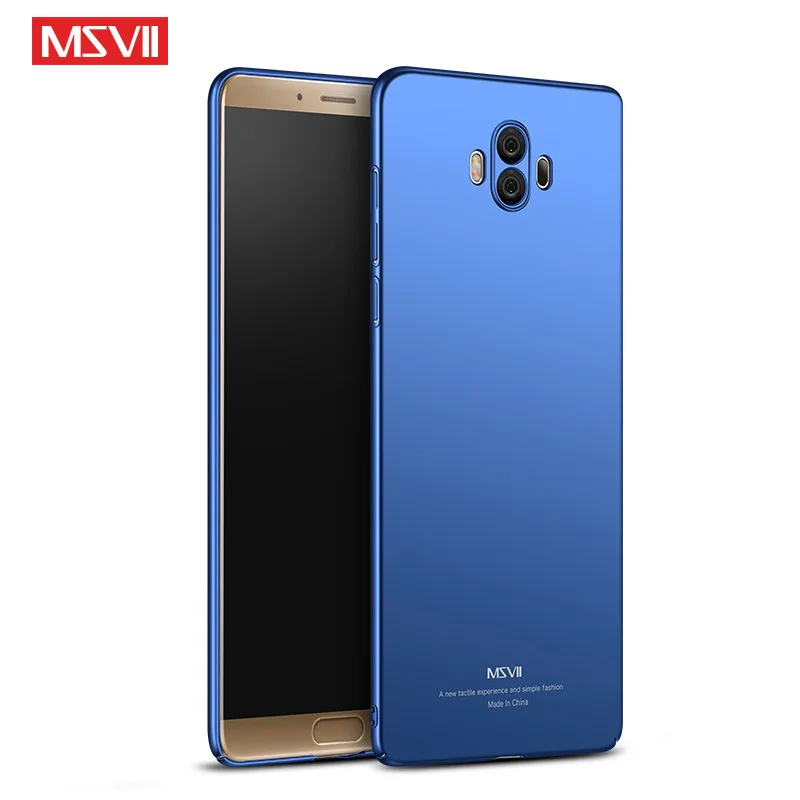 Чехол для Mate 10 lite msvii Ультратонкий Твердый чехол из поликарбоната с полной