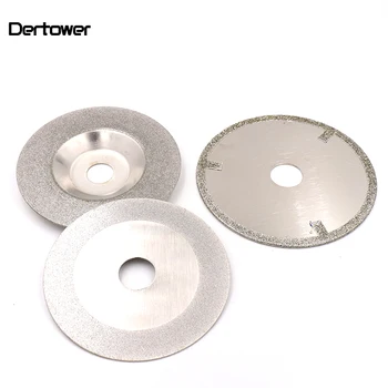 

1pc Diamond Saw Blade Grinding Disc Cut Off Discs Wheel Glass Electroplated Cutting Rotary Abrasive Tools Silver