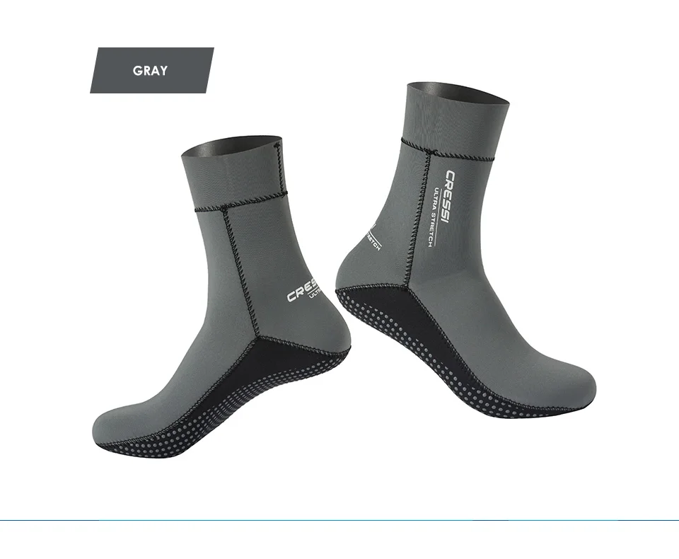 Cressi 1,5 мм ультра эластичные неопреновые носки для дайвинга носки для подводного плавания и подводного плавания для взрослых