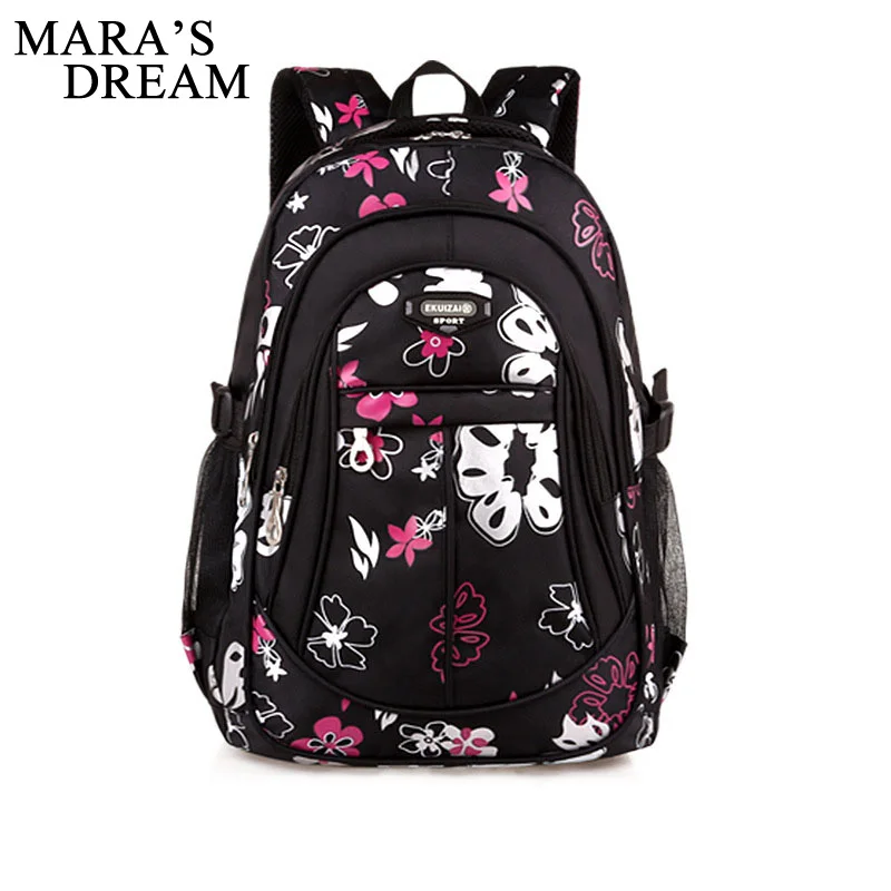 Mara's Dream Junior High School Backpacks For Girls Primary Kids Bags