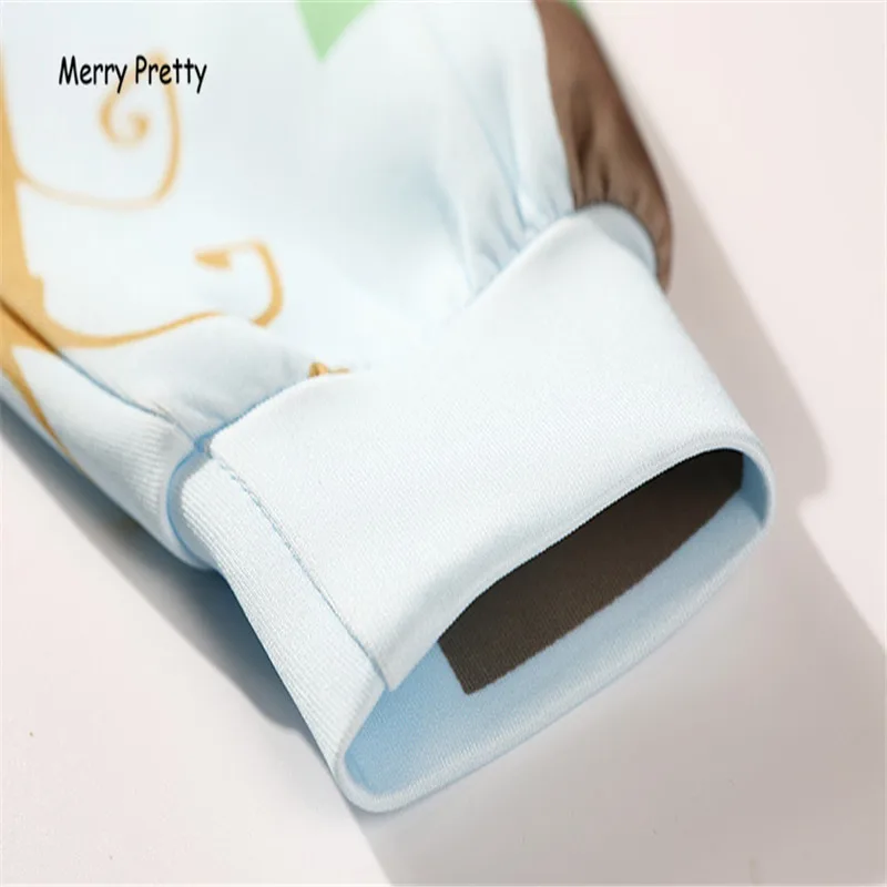 Женские толстовки с капюшоном Merry Pretty осенняя водолазка принтом лисы Harajuku