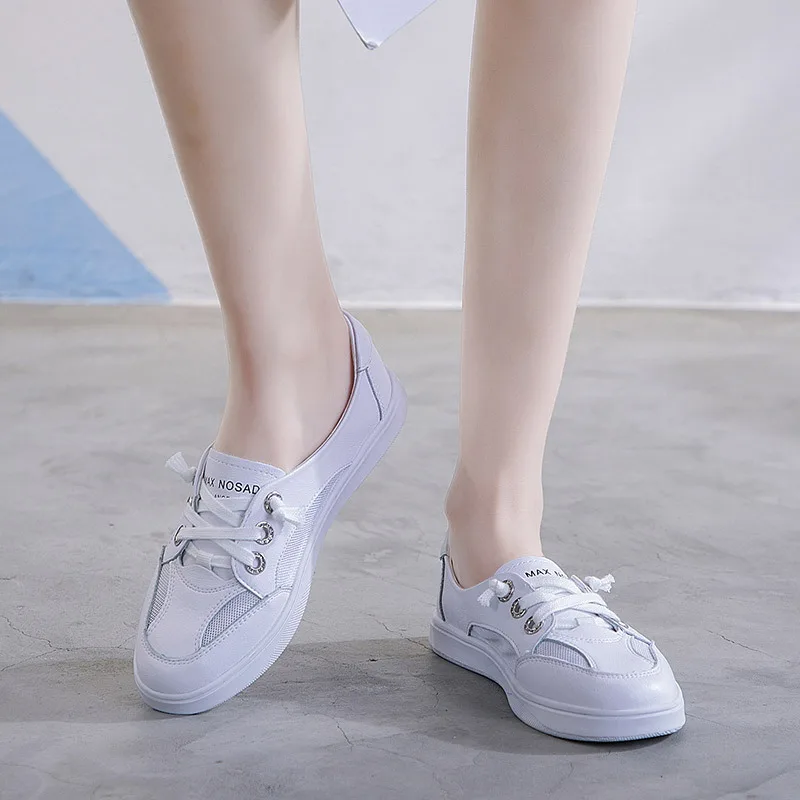 Женская Повседневная обувь Модные брендовые белые кроссовки zapatos de mujer Новинка