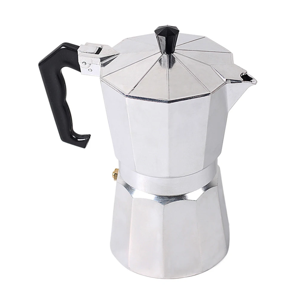 New arrival Aluminum Portable Coffee Maker Espresso Italian Stove top Moka coffee maker Percolator pot Coffee Machine Pressing
